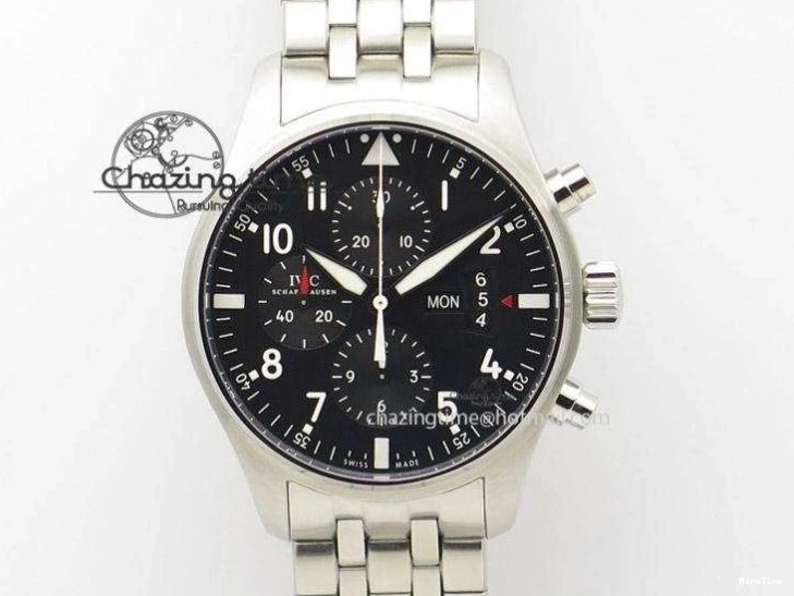MIROTIME 0131 Versatile Aquatimer Chrono IW376803 V6F 1:1 Best Edition White Dial On SS Bracelet A 7359